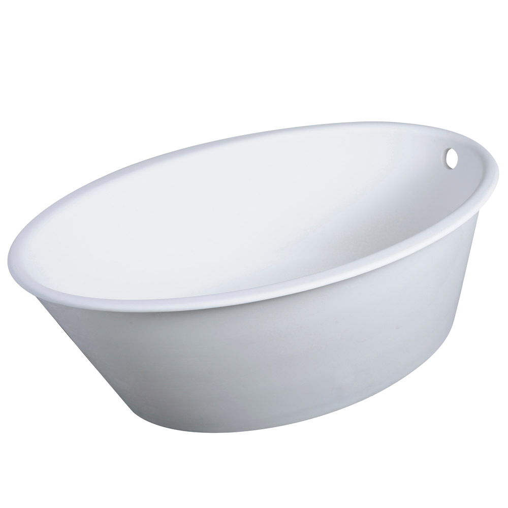 Large Oval Bathtubs Modern Oval E soaker Bathtub