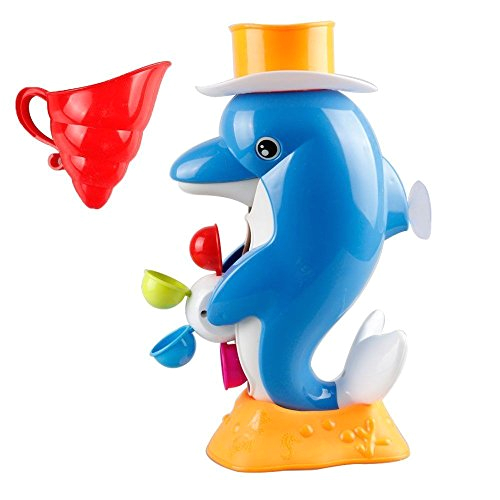bath toys big dolphinautomated spout with cupwall suction bathtub toyeducational toys for toddlerbabykidschildren day t