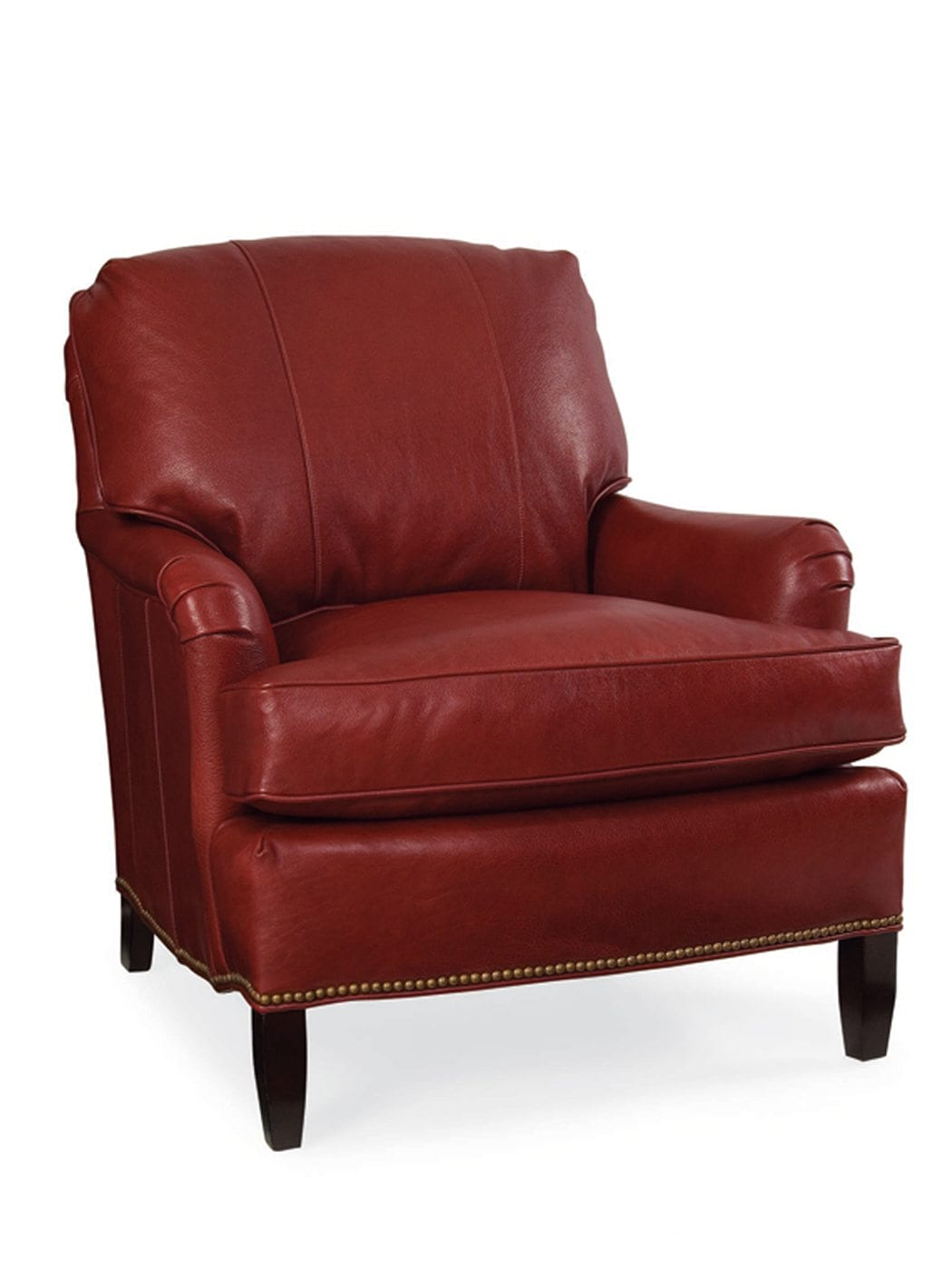 carmel leather accent chair
