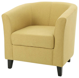 Upholstered Club Chair Light Green contemporary armchairs and accent chairs redirect= 1