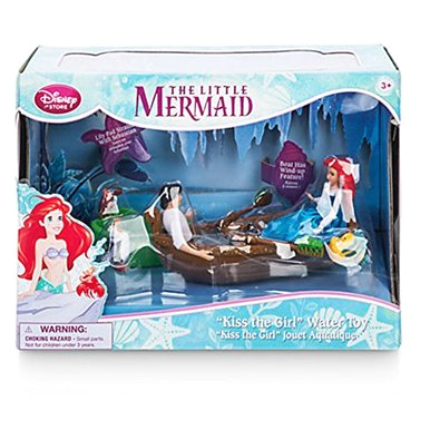 official disney the little mermaid kiss the girl bath toy