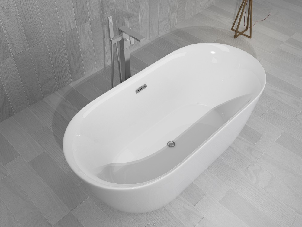 European classic royal acrylic soaking bathtub