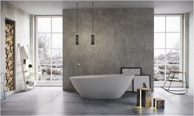 18 luxury bathroom designs with freestanding bathtub