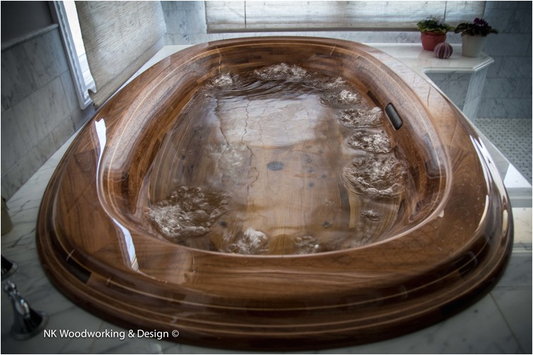 Luxury Wood Bathtubs Amazing Luxury Wooden Bathtubs by Nk Woodworking Seattle