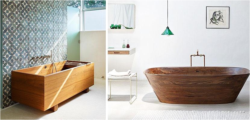 wooden bathtubs luxury pieces