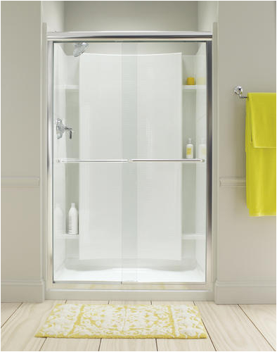 Menards Bathtub Doors Sterling Finesse Frameless by Pass Shower Door at Menards