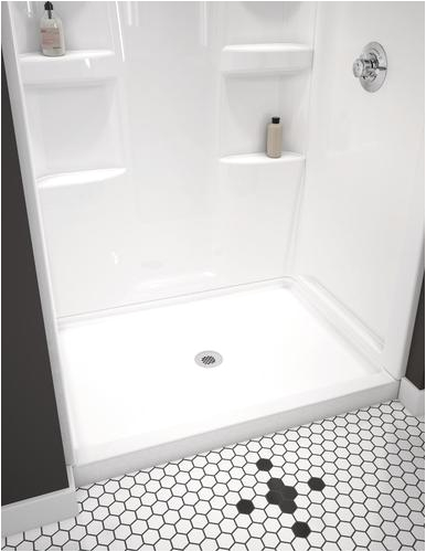 Menards Bathtubs for Sale Delta Hycroft™ 48" X 34" White Shower Base with Center
