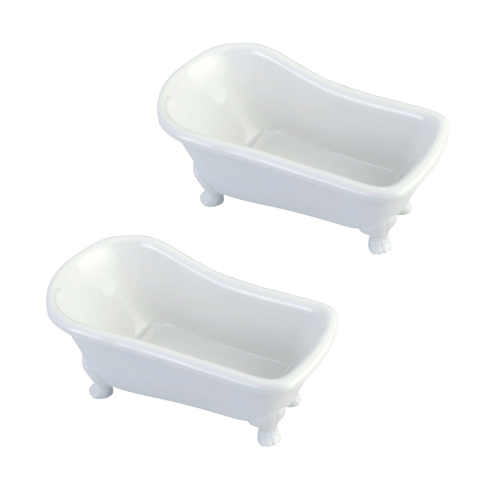 Mini Clawfoot Tub Kingston Brass Dbatubw 7" Mini Ceramic Clawfoot Tub