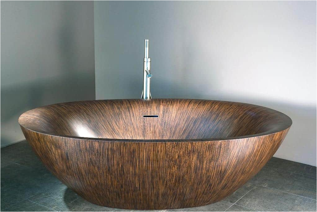 wood bathtubs for modern interior design and luxury bathrooms