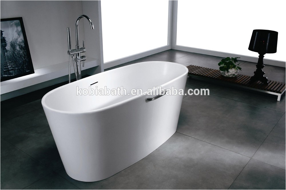 Modern Bathtubs for Sale K02 Italy Modern solid Surface Pure White Natural Stone
