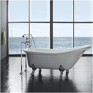 Modern Clawfoot Bathtubs Vintage to Modern Clawfoot Bathtub Fillers