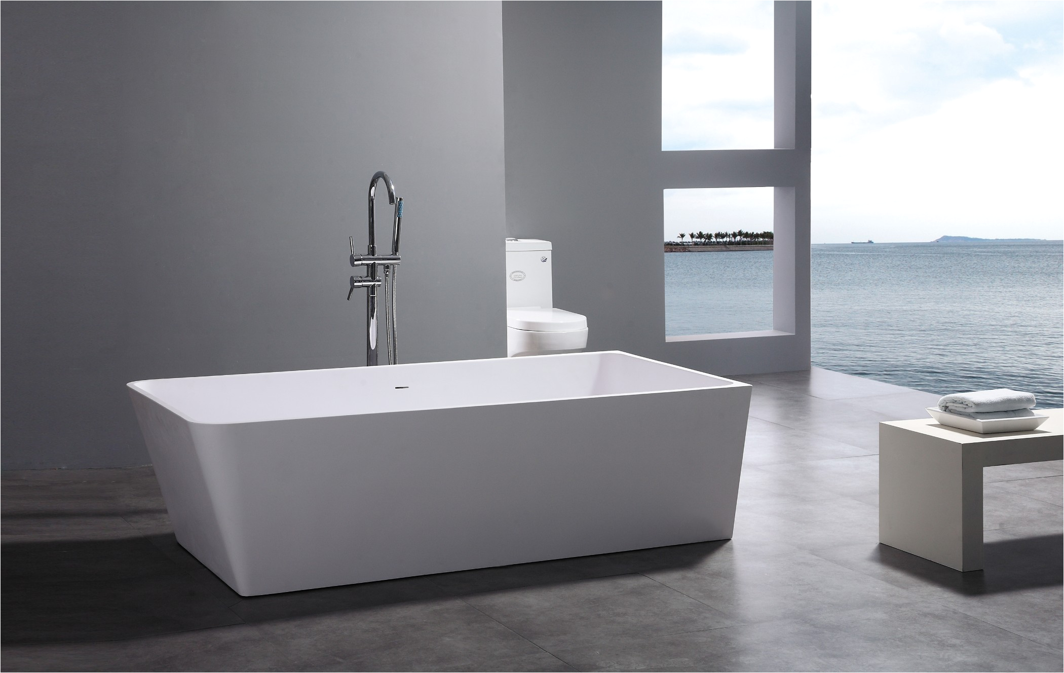 pd leona modern bathtub 71m