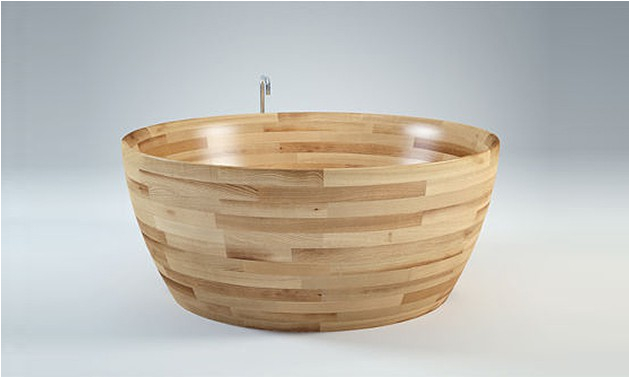 wood bathtubs for modern interior design and luxury bathrooms