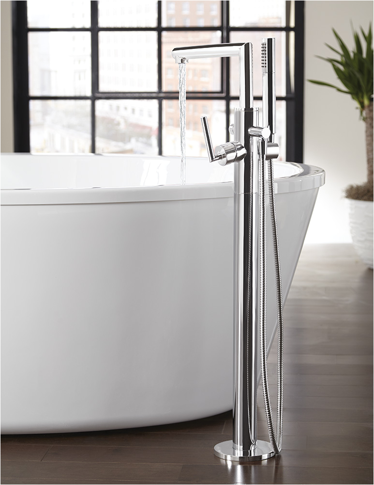 Moen Freestanding Bathtub Faucets Moen Introduces Collection Of Freestanding Tub Filler Faucets