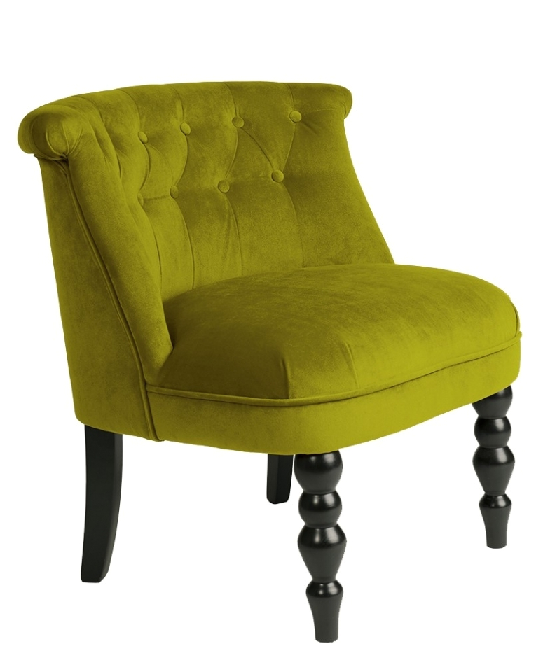 olive green accent chair