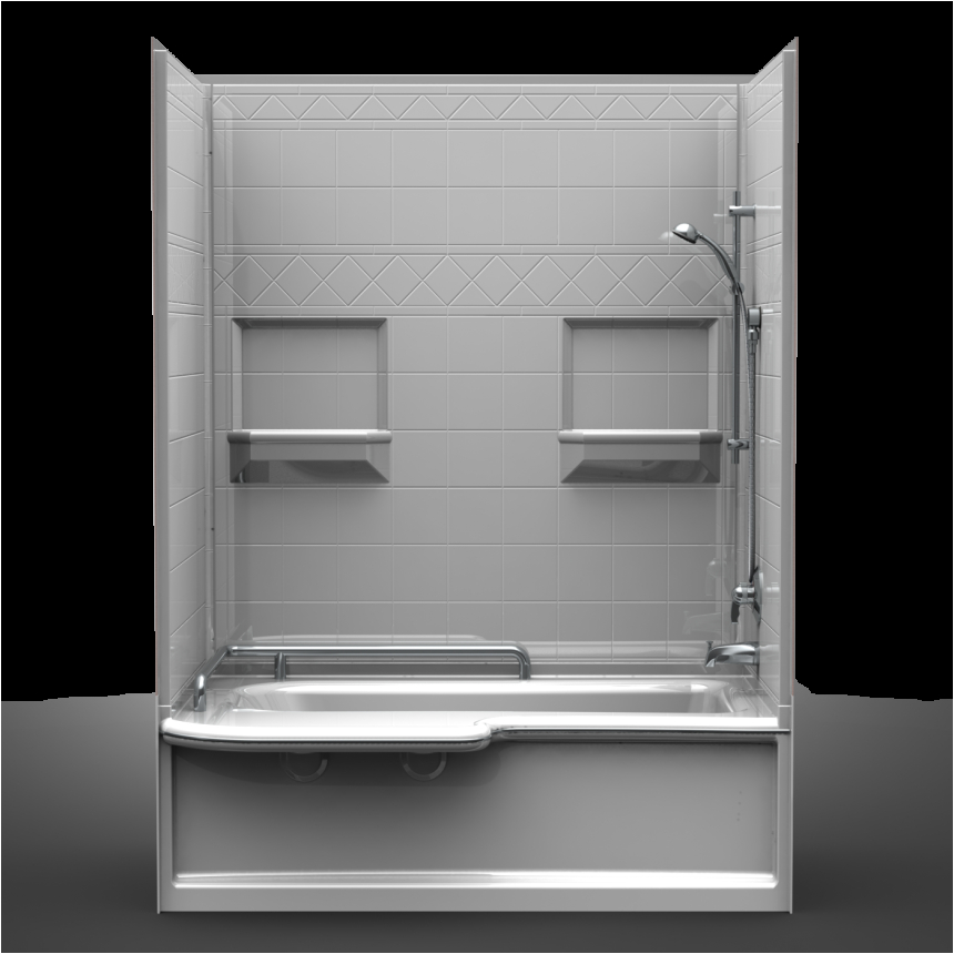 One Piece Bathtub and Wall Unit Tub and Shower Bo Acrylic Units Enclosed E Piece