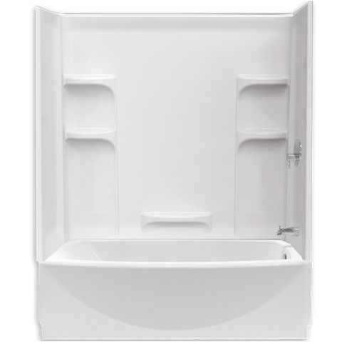 One Piece Bathtub with Walls 17 Best Images About 2 In 1 Shower Tub Bo On Pinterest