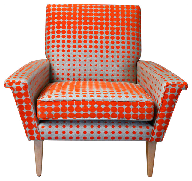 1960s orange reproduction arm chair midcentury armchairs and accent chairs west midlands