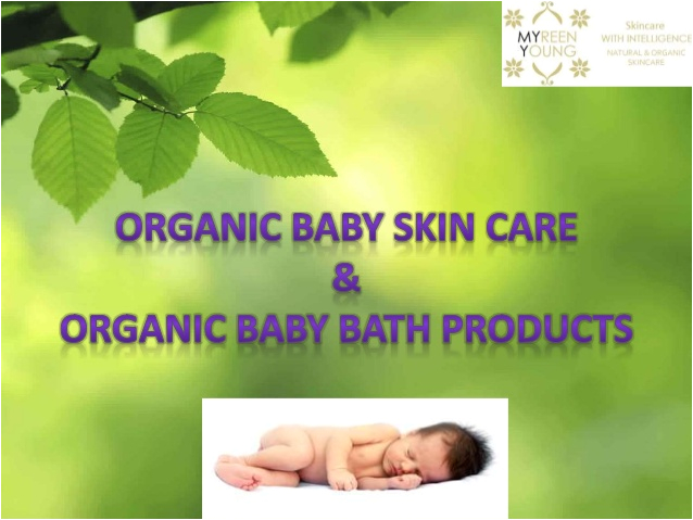 organic baby skin care baby bath products
