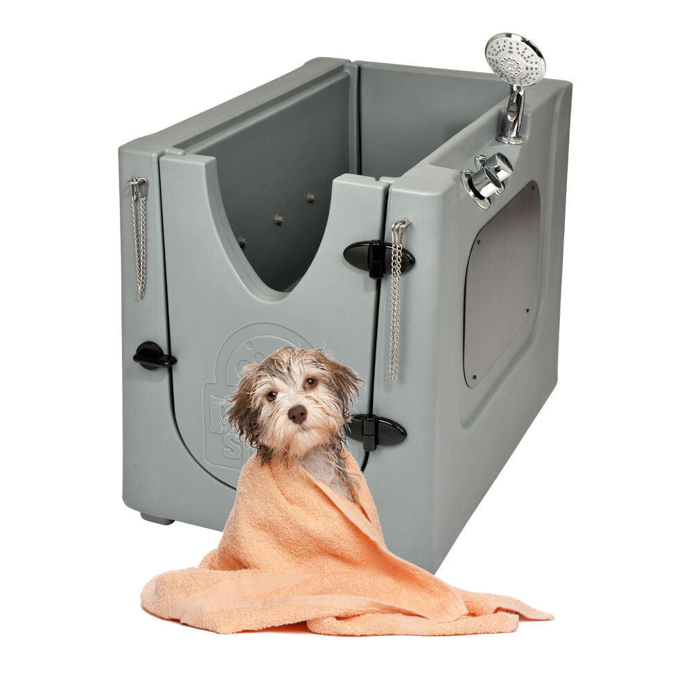 Outdoor Bathtub for Dogs Home Pet Spa Mobile Pet Dog Washing and Grooming Bath Wash