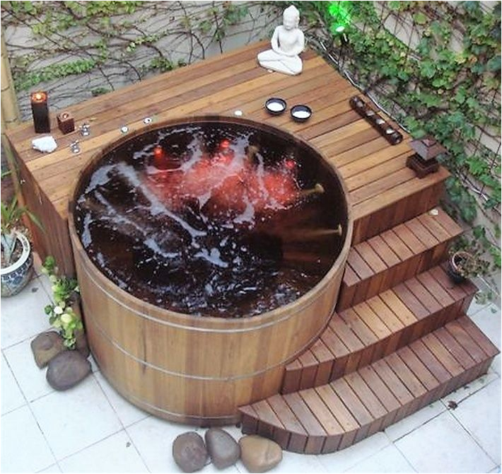 outdoor spa