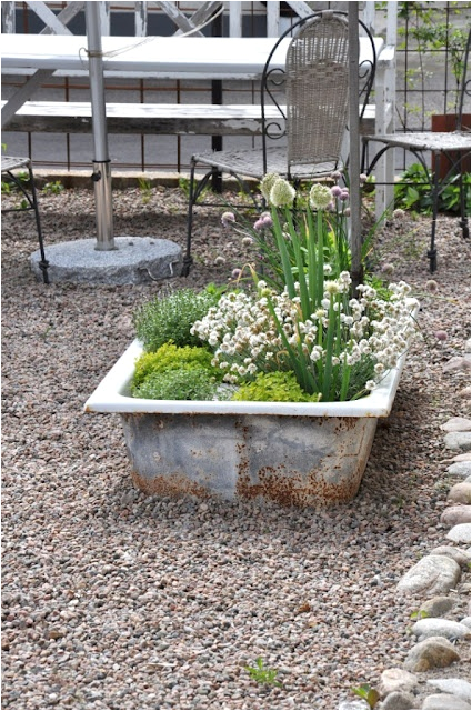 bathtub planters