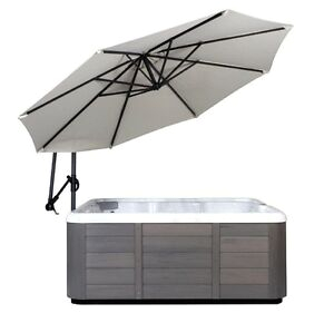 Outdoor Bathtub with Cover Hot Tub Accessories Umbrellas Jacuzzi Spa Outdoor Patio