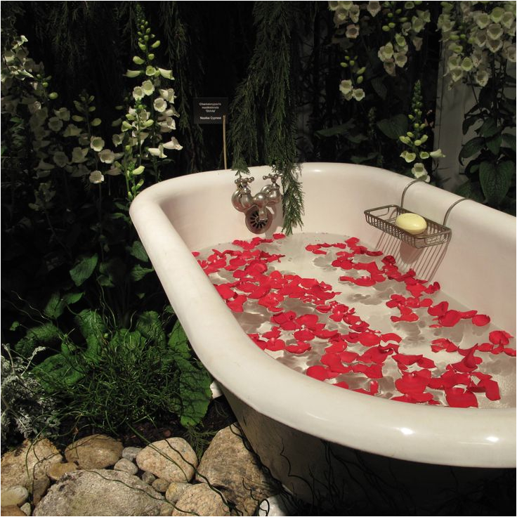 clawfoot tub garden