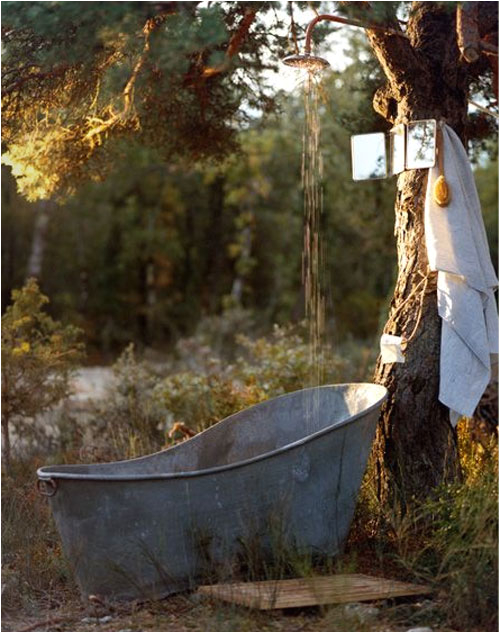 outdoor soaking tub part 2