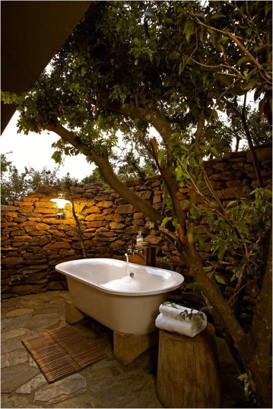 30 outdoor bathroom designs