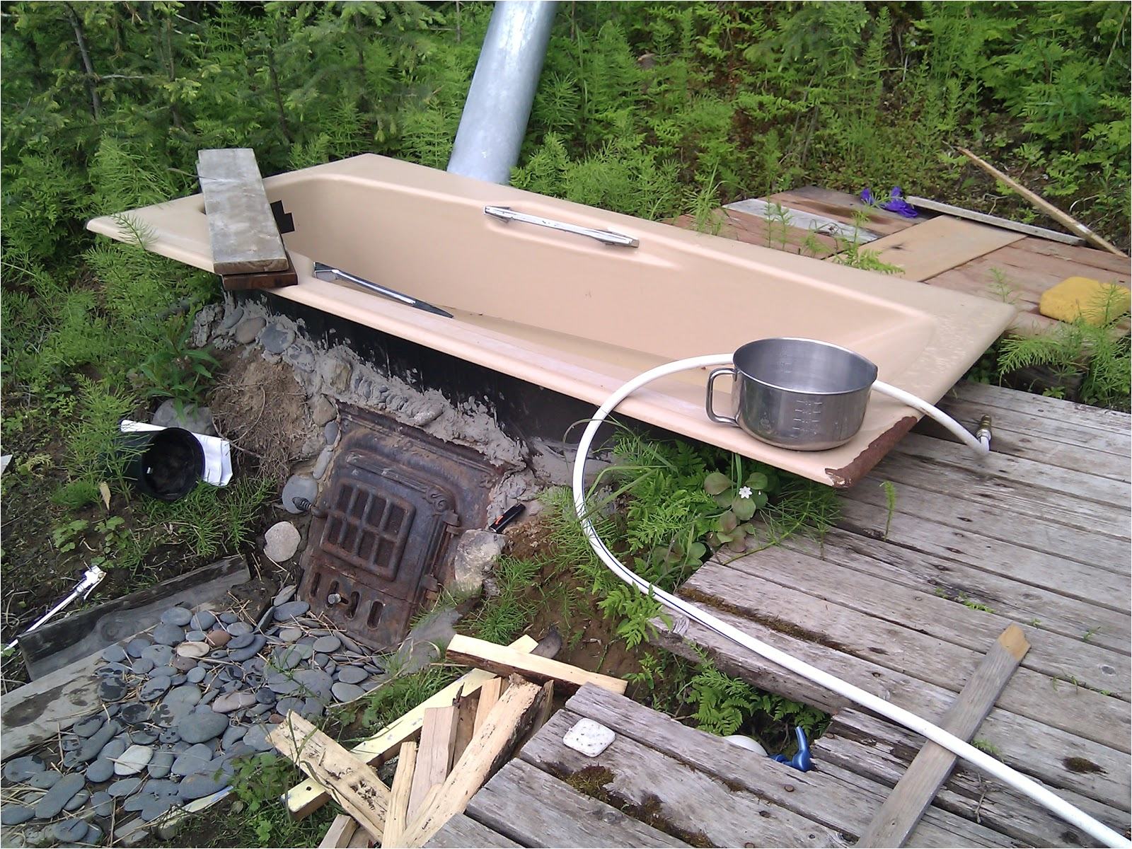 jennifers wood fired outdoor bathtub