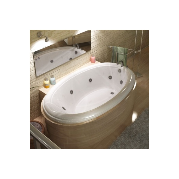 51 petite oval whirlpool bath