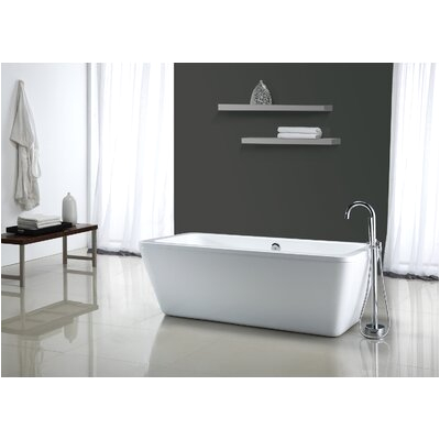 Ove Decors Acrylic Freestanding Bathtub Ove Decors Kido 69 X 23" Acrylic Freestanding Bathtub