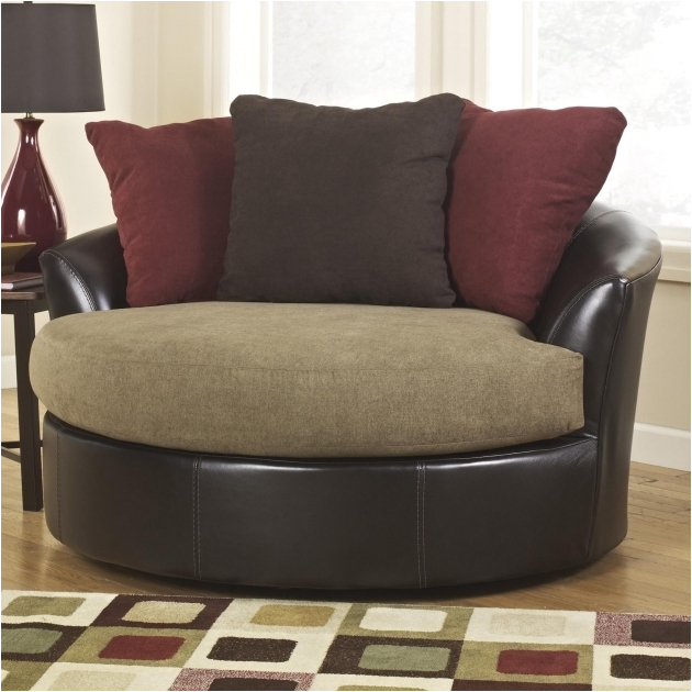 oversized swivel accent chair