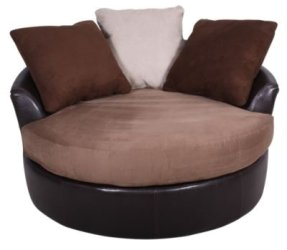 Oversized Round Swivel Accent Chair Oversized Swivel Chairs Foter