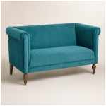 teal glenis tufted accent chair