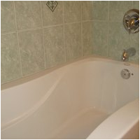 how refinish acrylic tub