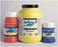 System 3 Acrylic Paint Tubs 225ml