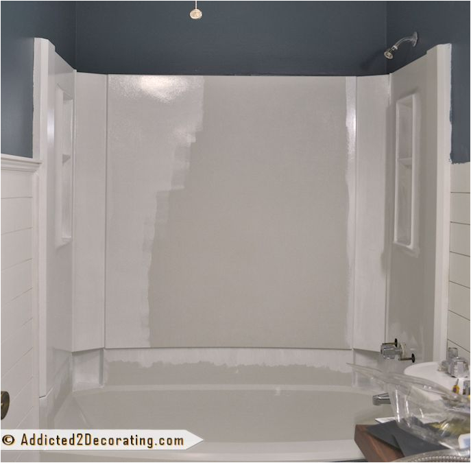 Painting A Bathtub White Diy Painted Bathtub