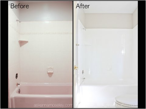Painting A Bathtub with Rustoleum Rust Oleum Tub and Tile Refinishing Kit Review