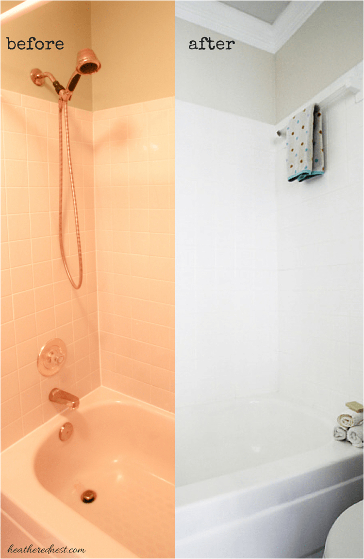 brightening bathtub one room challenge