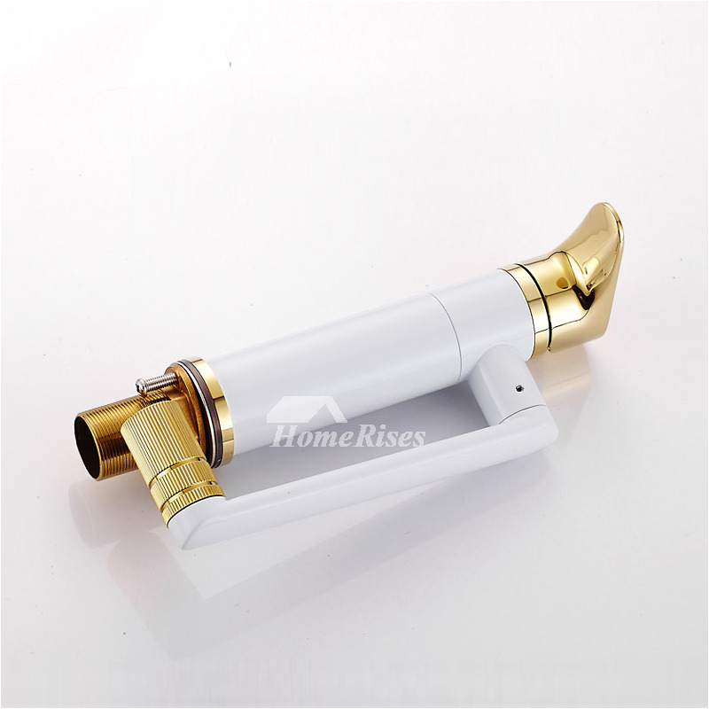 white bathroom faucets painting rotatable modern designer brass p hois 5653