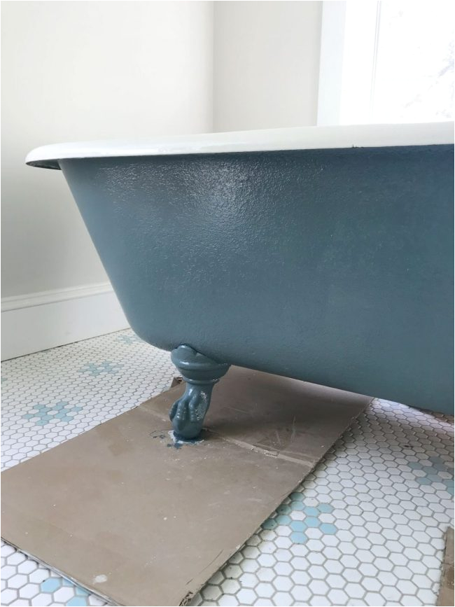 refinish clawfoot tub