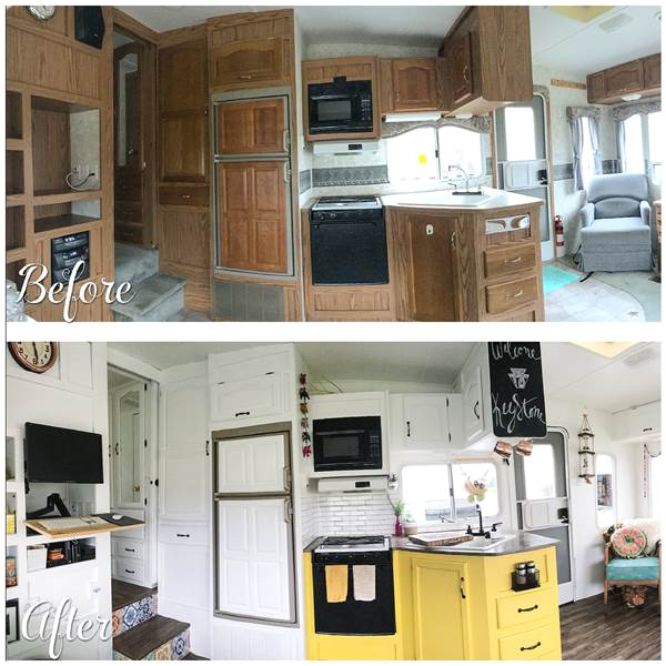 rv home makeover see after t