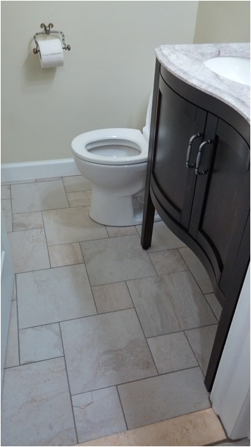 Bathroom Tile Style Selections Ivetta White Glazed Porcelain Floor Tile traditional bathroom detroit