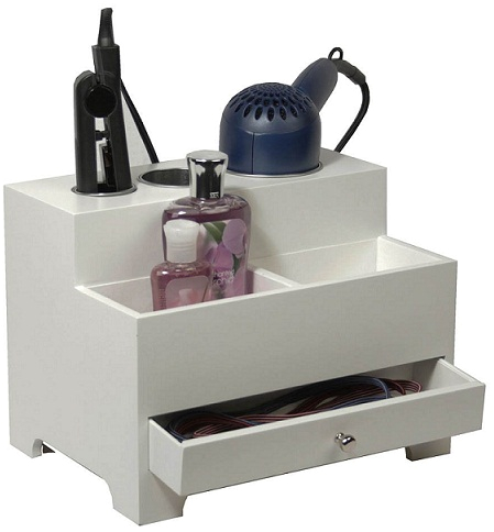 Portable Bathroom Drawers Hair Dryer Holder More Space More organization