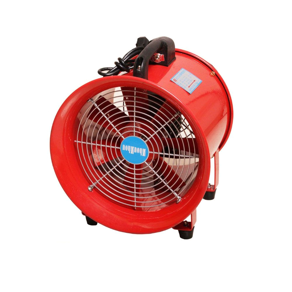 Portable Bathroom Extractor Fan Portable Industrial Ventilator Axial Blower Workshop