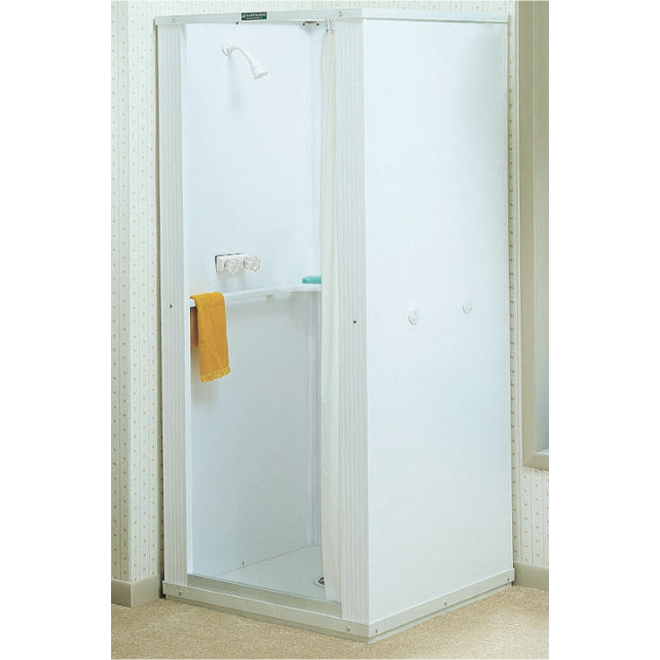 interesting shower stall kits for bathroom decor ideas