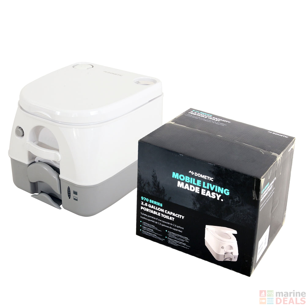 dometic sani pottie marine rv portable toilet 9 8l