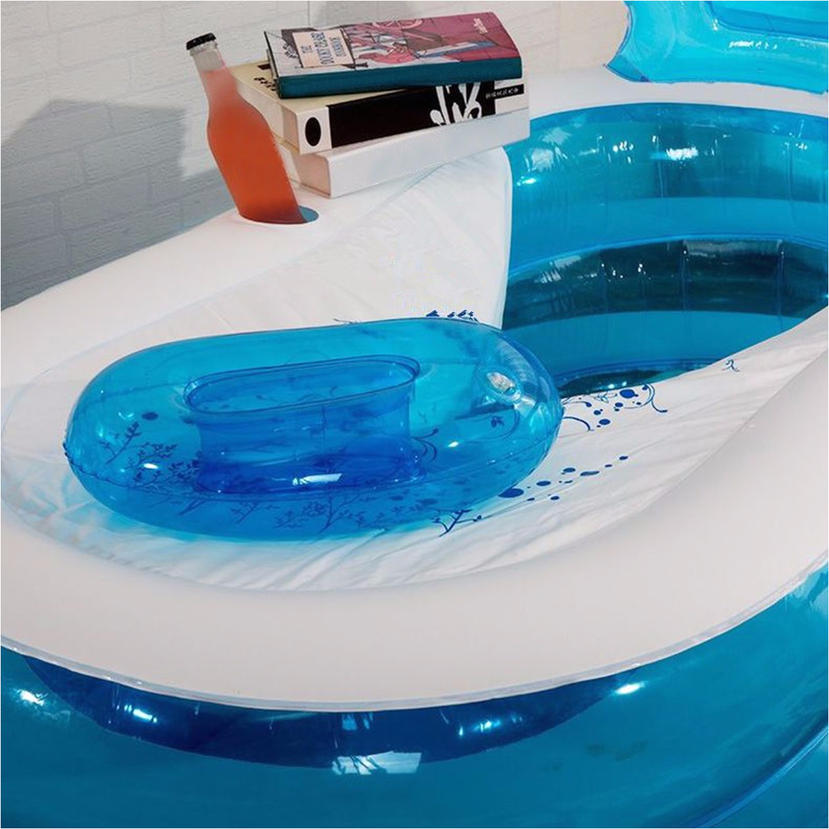 51 2x27 6x27 6inch inflatable travel non toxic thick bathtub friendly folding pvc adult bath tub